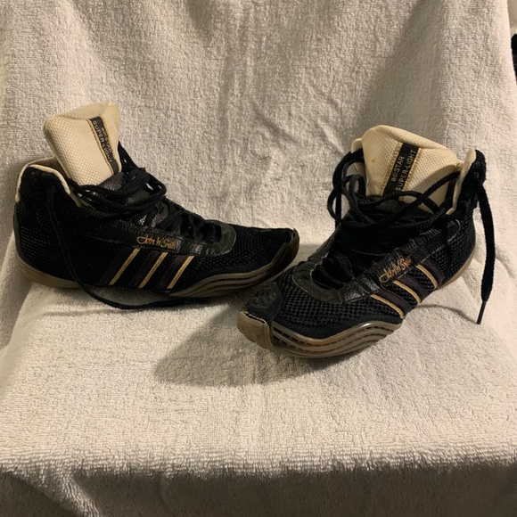 OG Adidas John Smith Adistar wrestling shoes. Size 8 - Picture 4 of 10